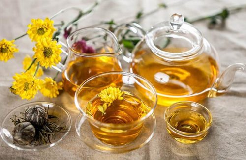Trà mật ong hoa cúc