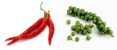 các loại gia vị kích thích
