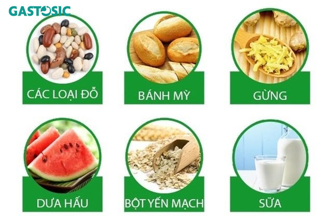 Thường xuyên bổ sung các thực phẩm giảm trào ngược, buồn nôn