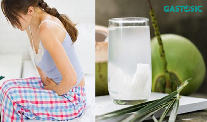 Bị trào ngược dạ dày có nên uống nước dừa hay không ?