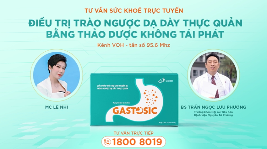 Voh Chuyên Gia Tư Vấn Điều Trị Trào Ngược Dạ Dày Thực Quản Bằng Thảo